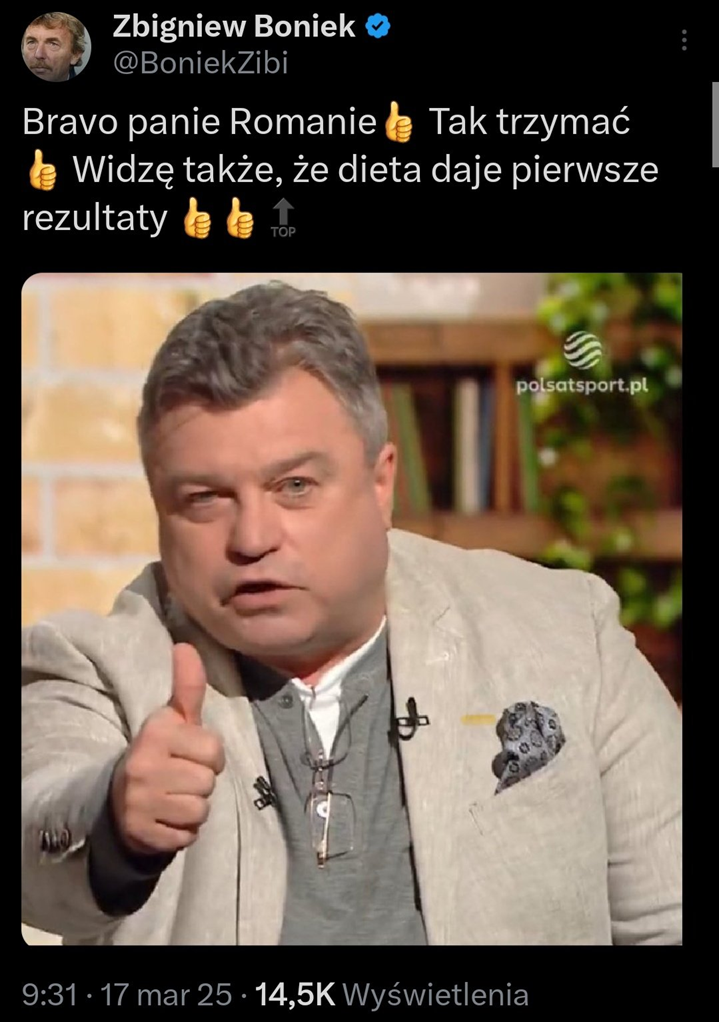 Zbigniew Boniek WBIJA SZPILĘ w Romana Koseckiego i... xD